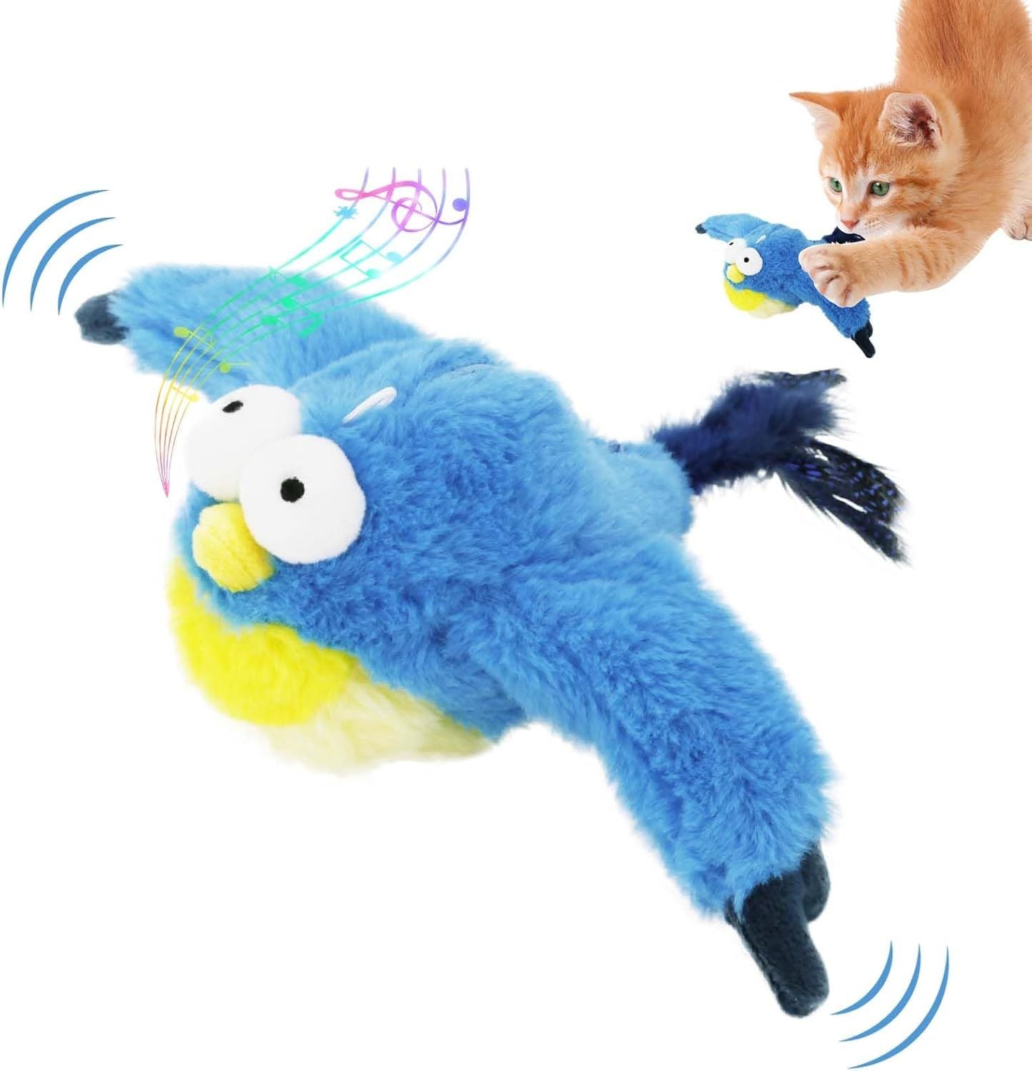 Flapping Bird Cat Toy
