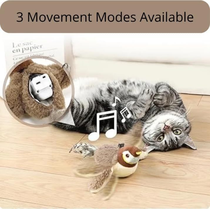 Flapping Bird Cat Toy