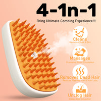 4 In 1 Cat Steam Brush