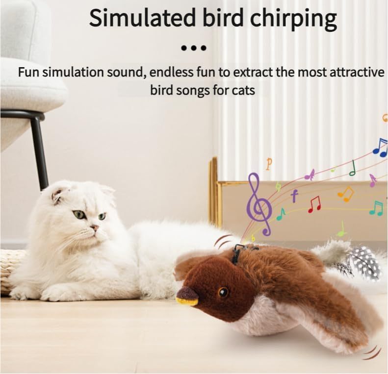Flapping Bird Cat Toy