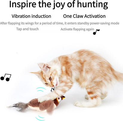 Flapping Bird Cat Toy